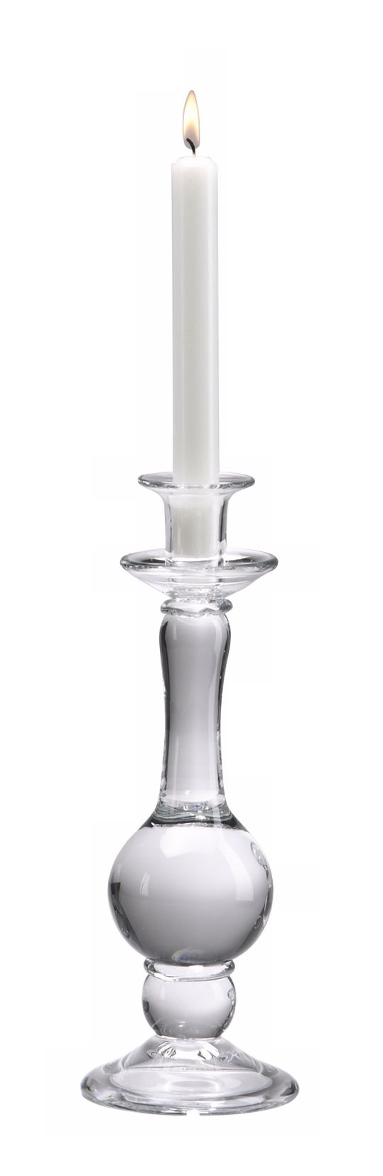 Christina Small Glass Taper Candle Holder