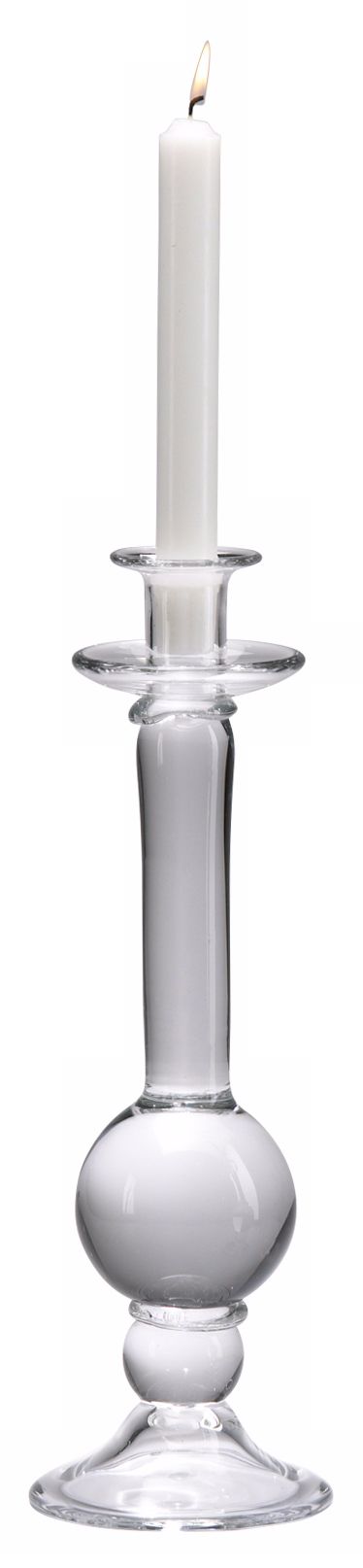 Christina Large Glass Taper Candle Holder