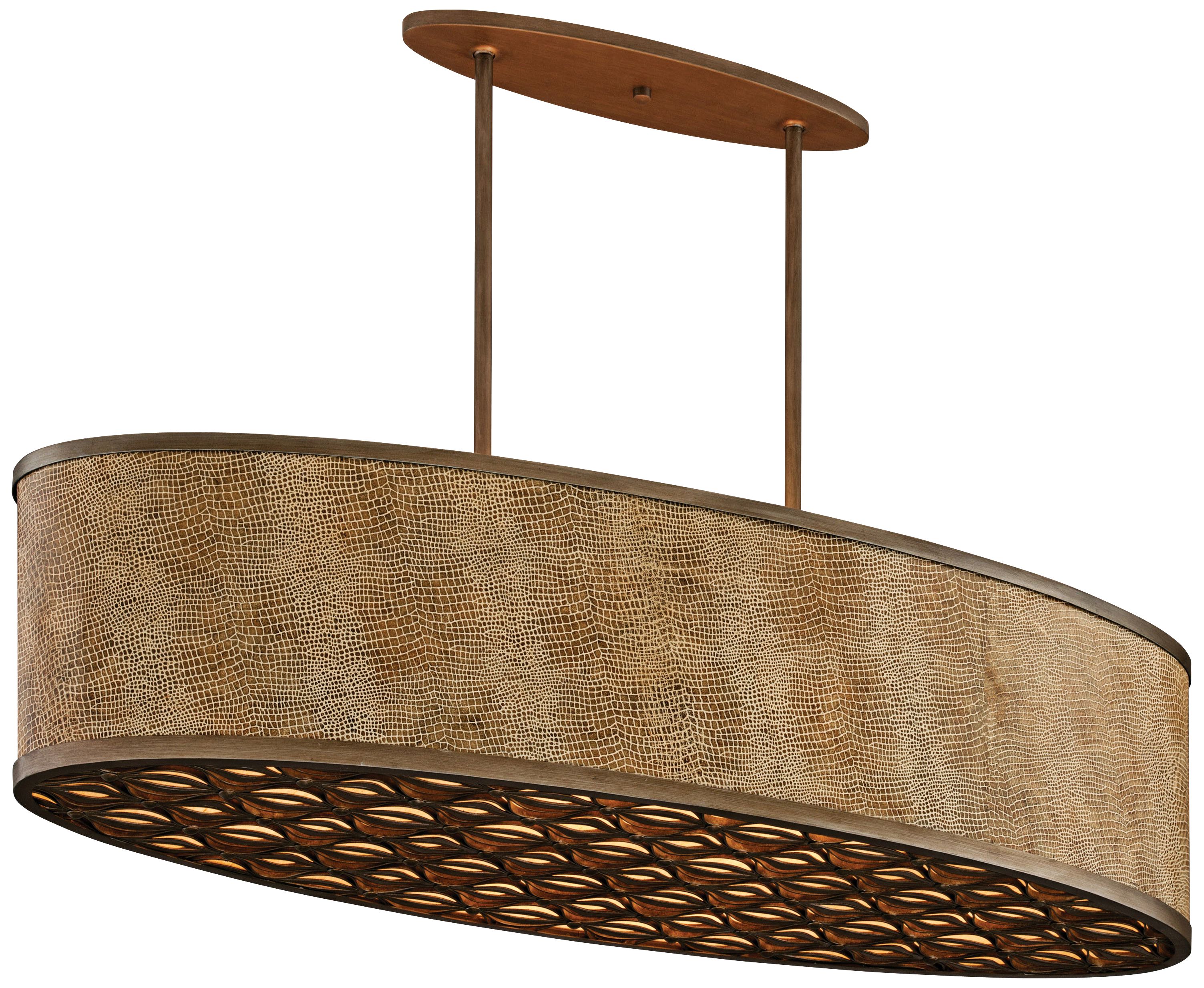 Corbett Lighting Mambo Bronze 45 1/4" Wide Island Light