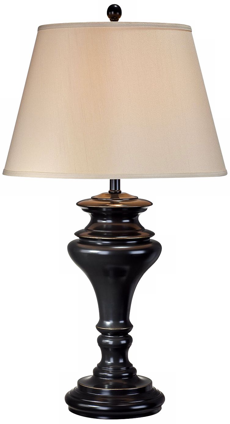Shirlyn Dark Bronze with Light Beige Lite Source Table Lamp