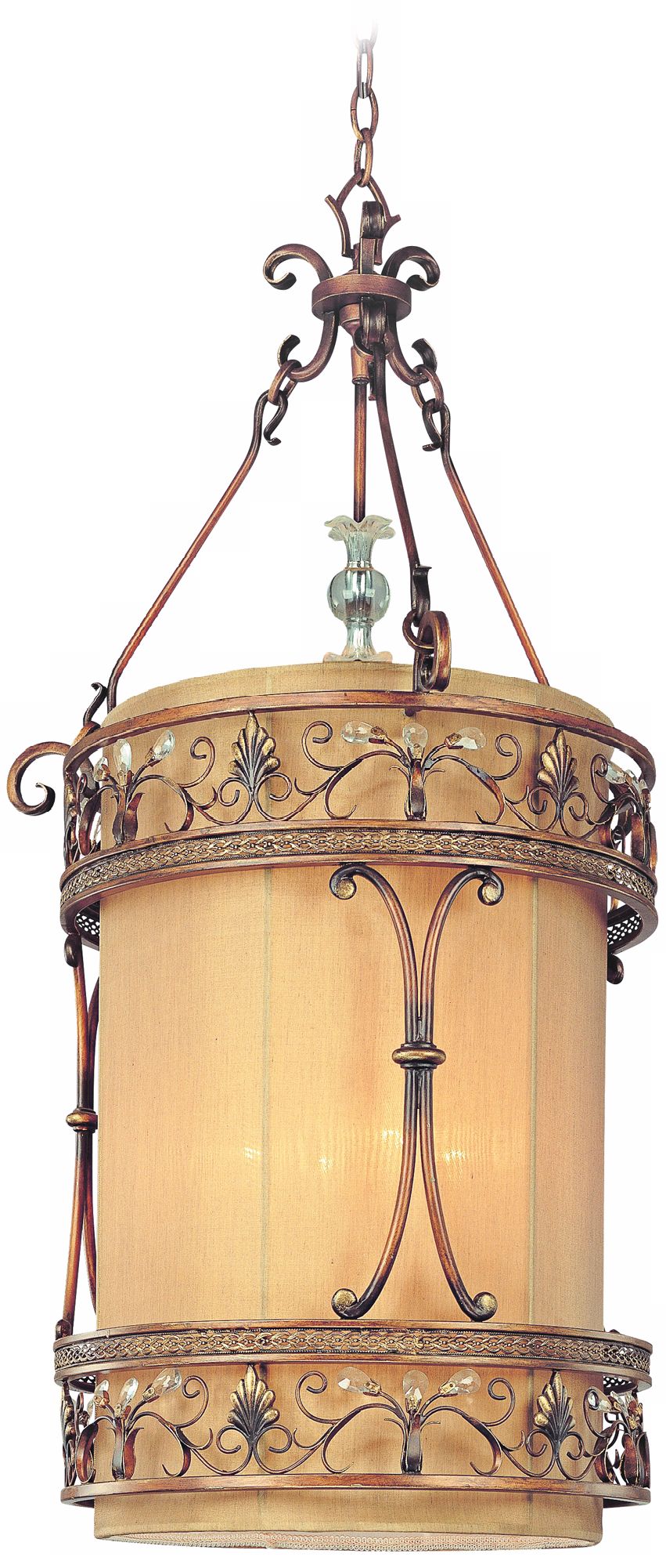 Heirloom Sunset Bronze 4-Light 22 1/4" Wide Pendant Light