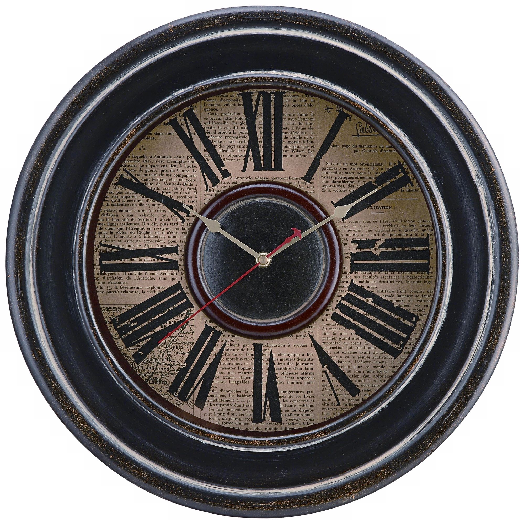 Cooper Classics McKenna 16" Wide Wall Clock