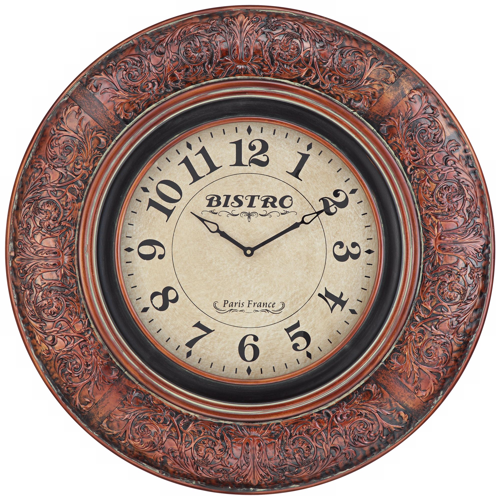 Cooper Classics Billings 33" Wide Wall Clock