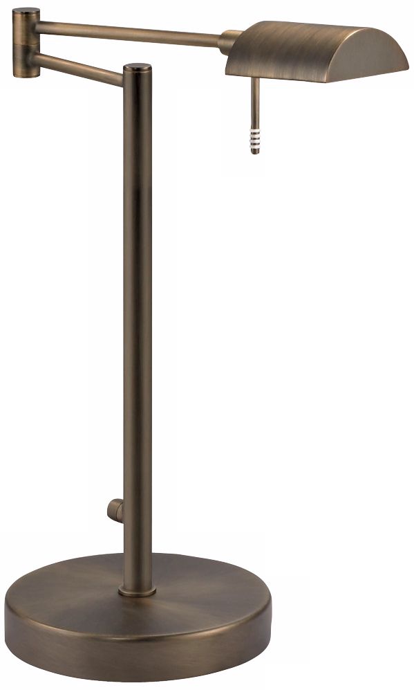 Sonneman D-Lite Europa Bronze Swing Arm Desk Lamp