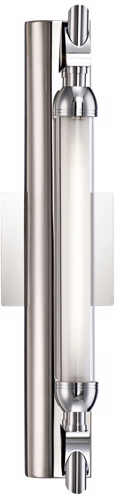 Contemporary Chrome 19 3/4" Wide Fluorescent Bath Light