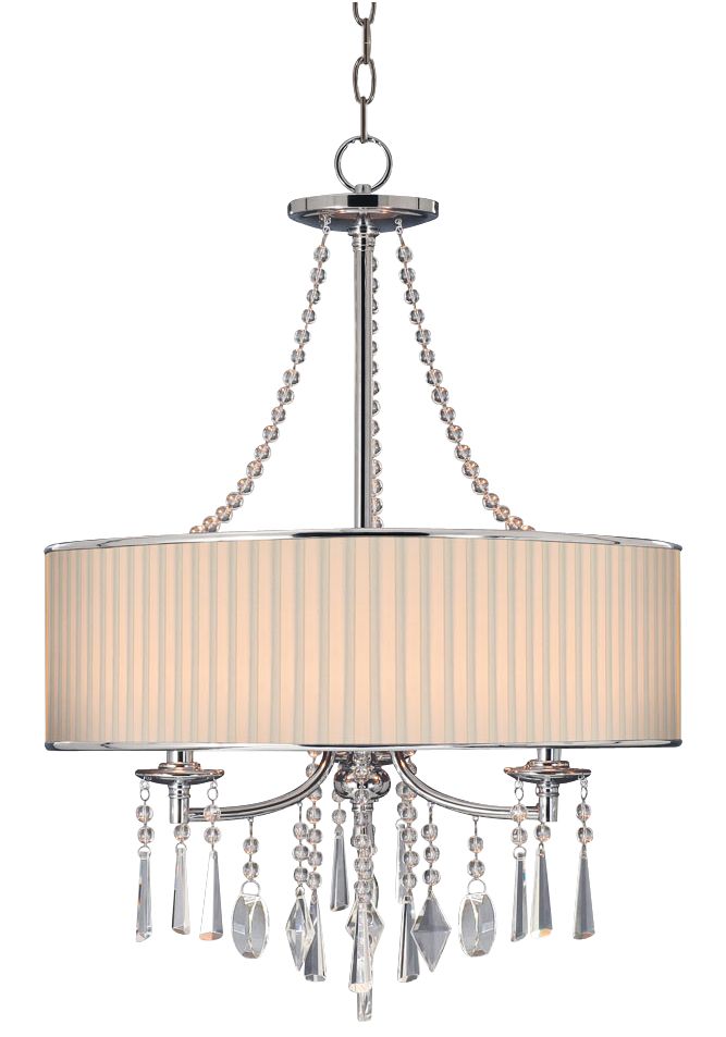 Echelon Crystals and Bridal Shade 21" Wide Pendant Light
