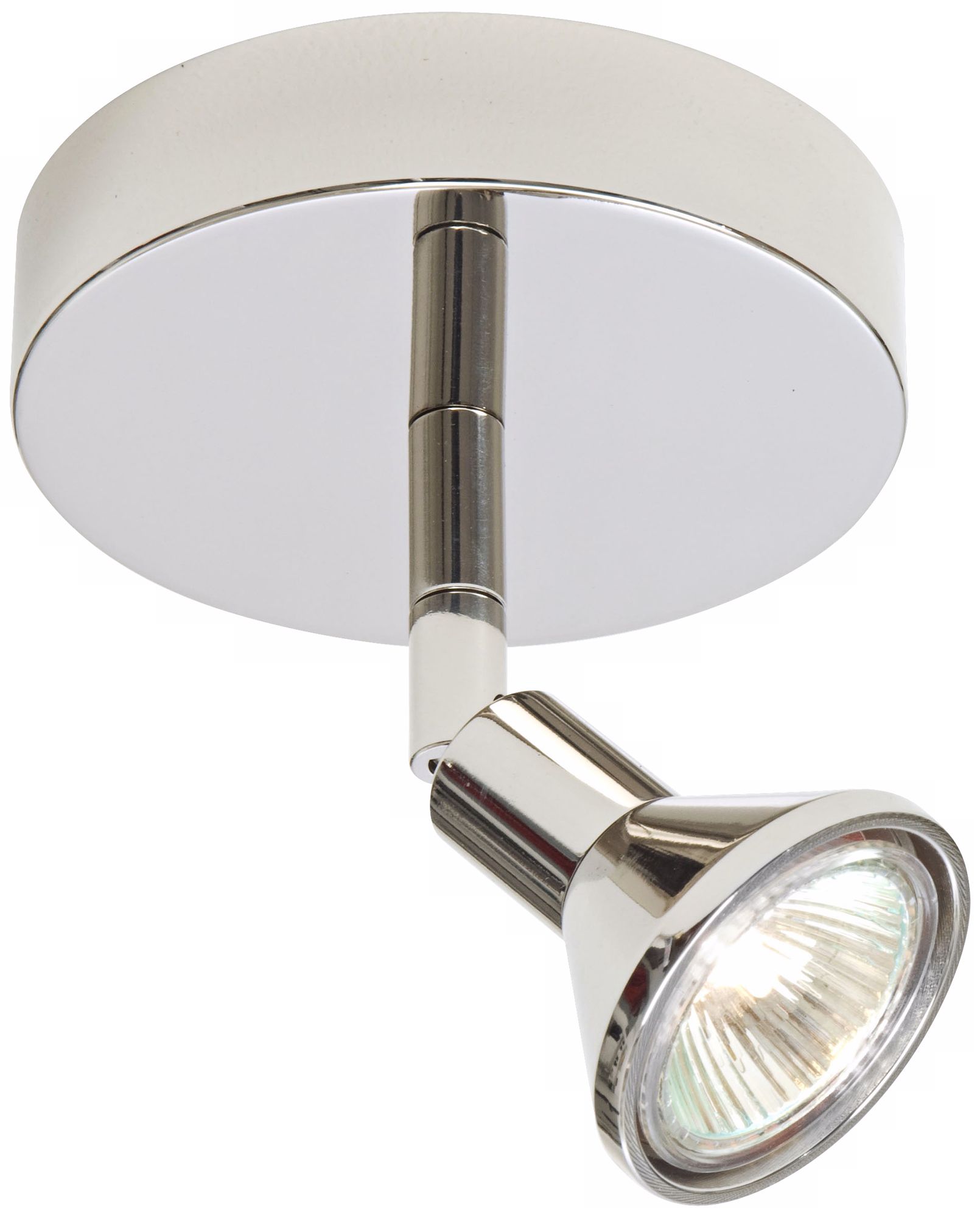 Lichtstar Chrome Round Canopy Spotlight Ceiling Fixture