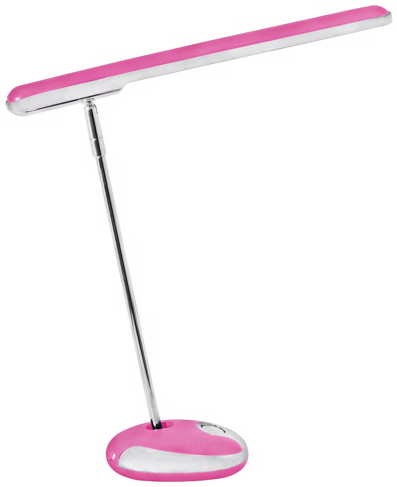 Pink and White Folding LED Desk Lamp