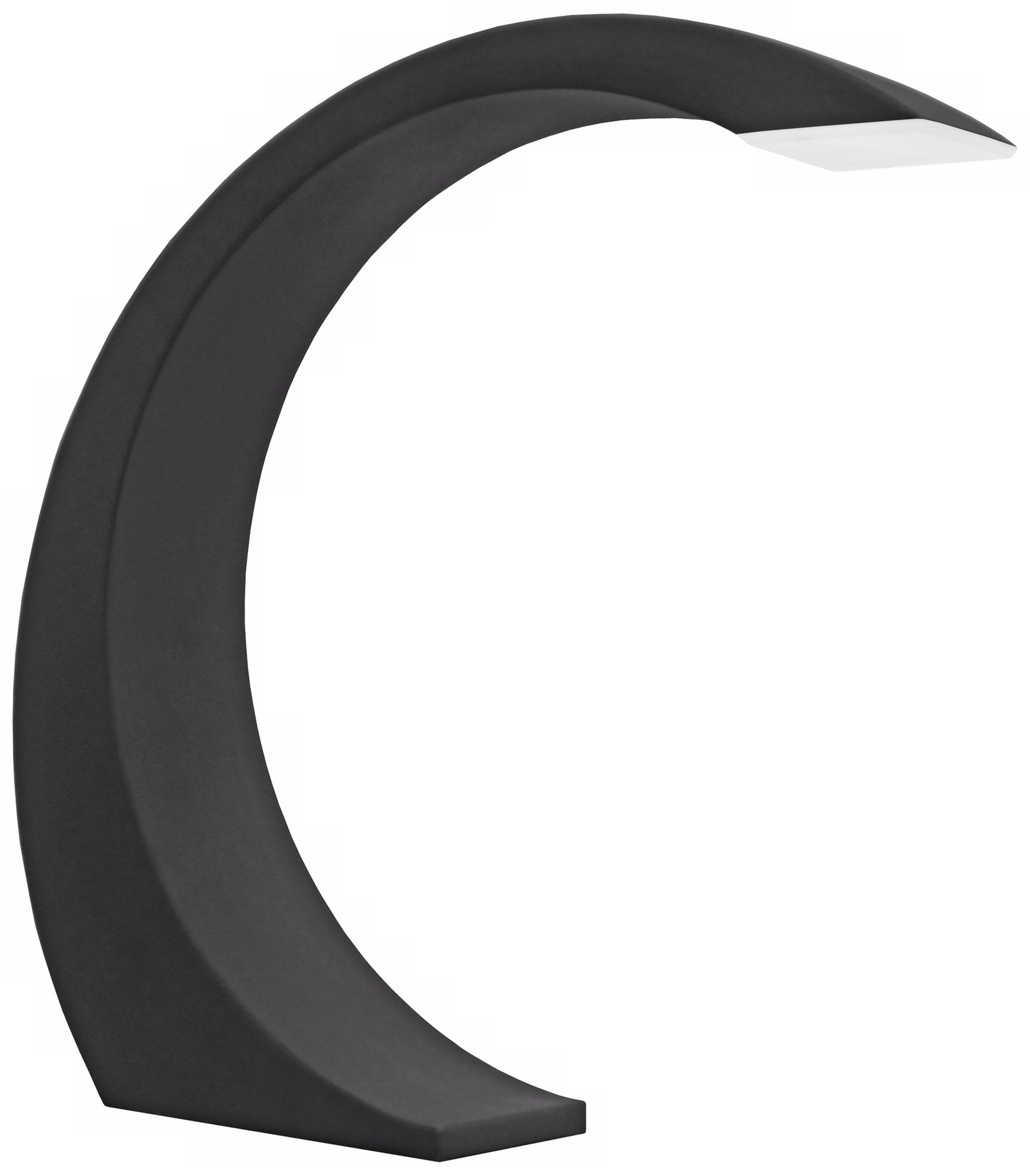Black Wave LED Desk Lamp