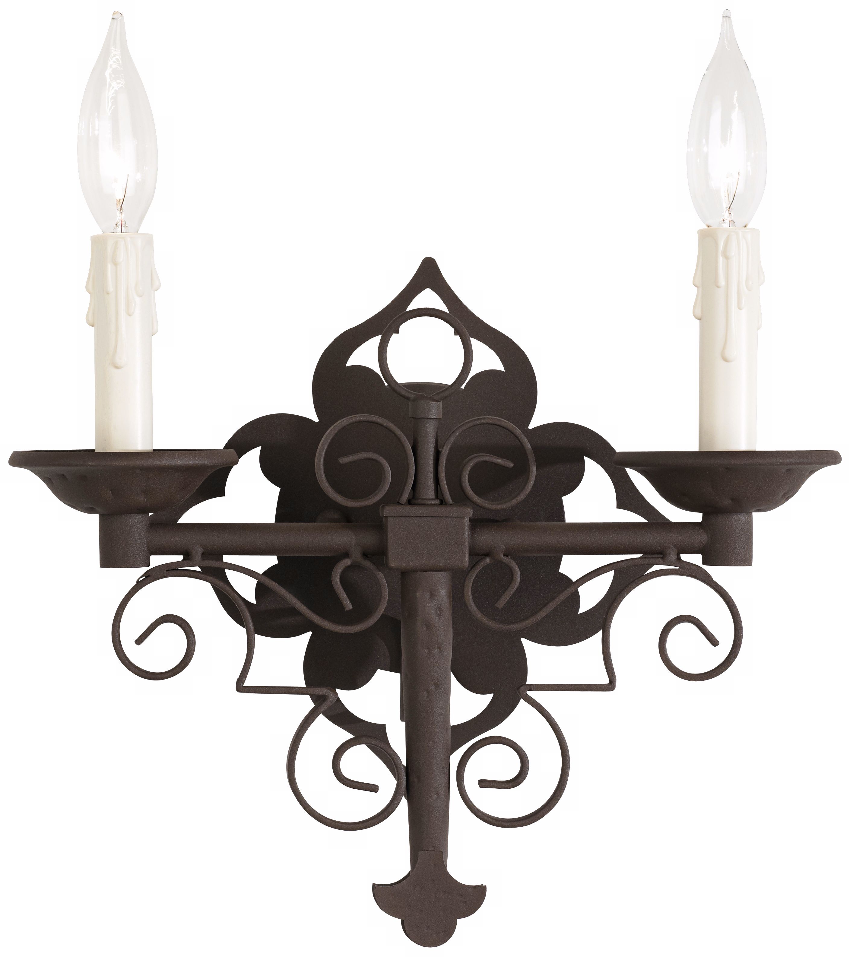 Kathy Ireland La Romantica 10 1/2" High 2-Light Wall Sconce