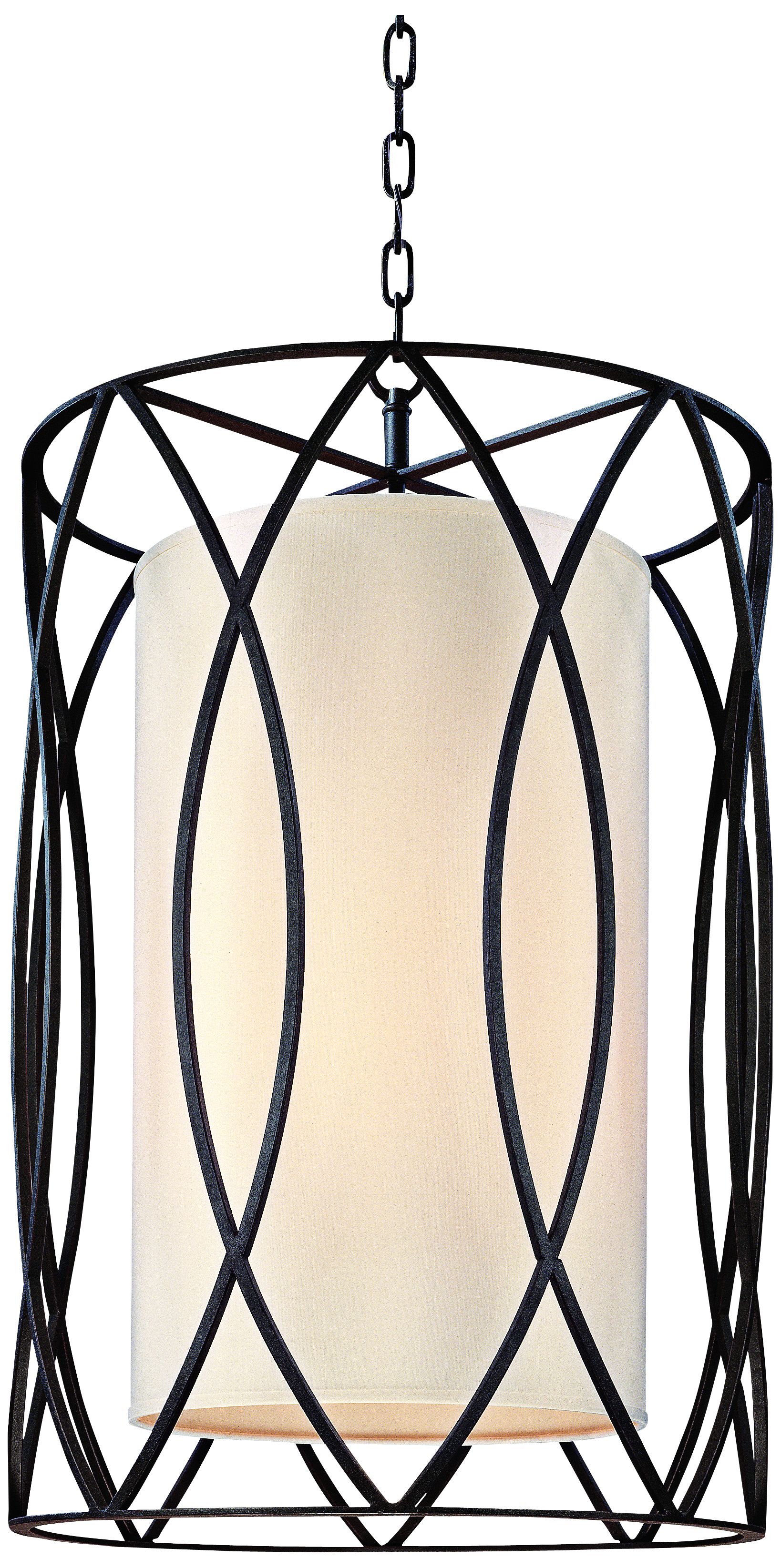 Sausalito 34 3/4" High Deep Bronze Pendant Light