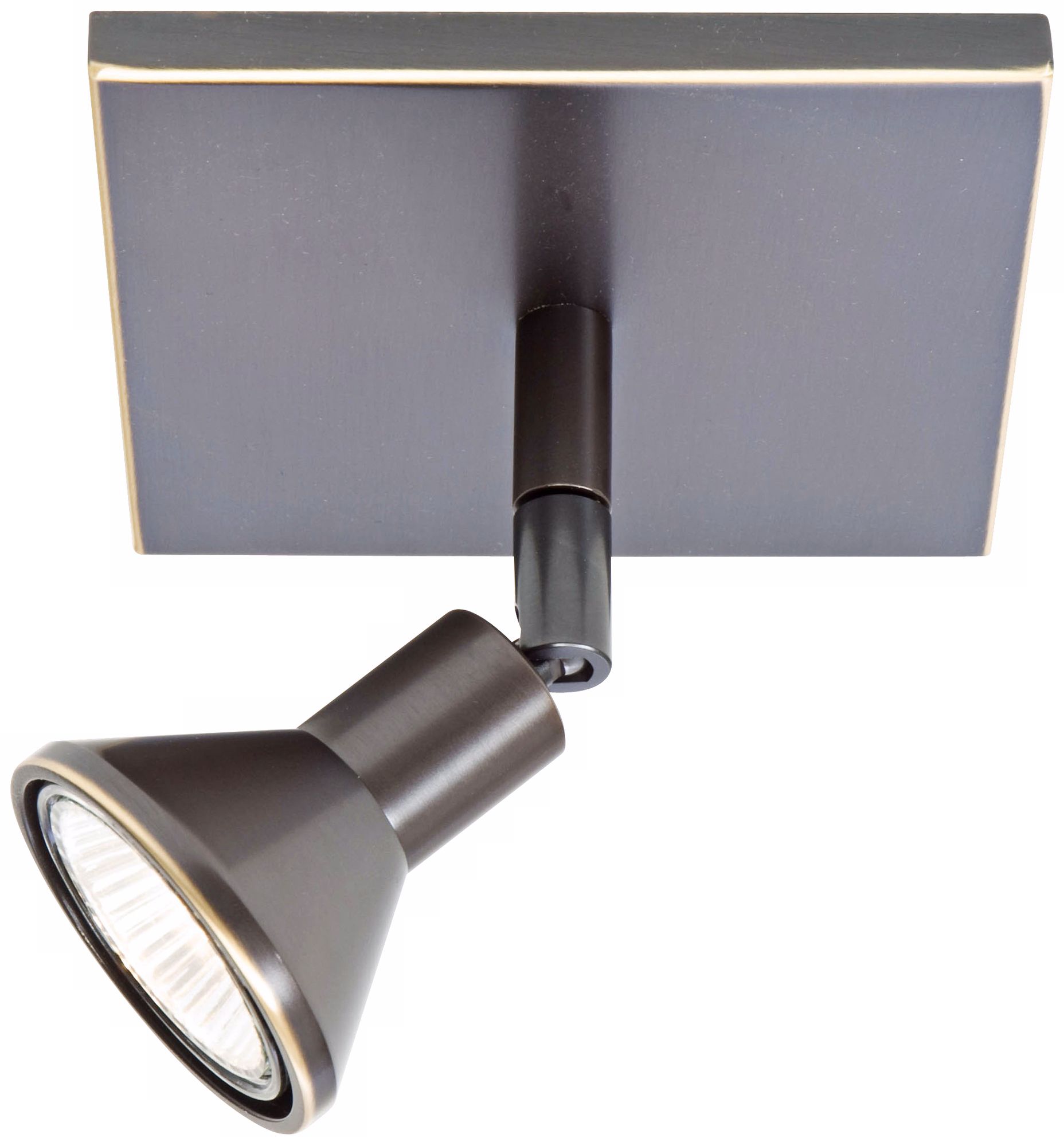 Lichtstar Old Bronze Square Canopy Spotlight Ceiling Fixture