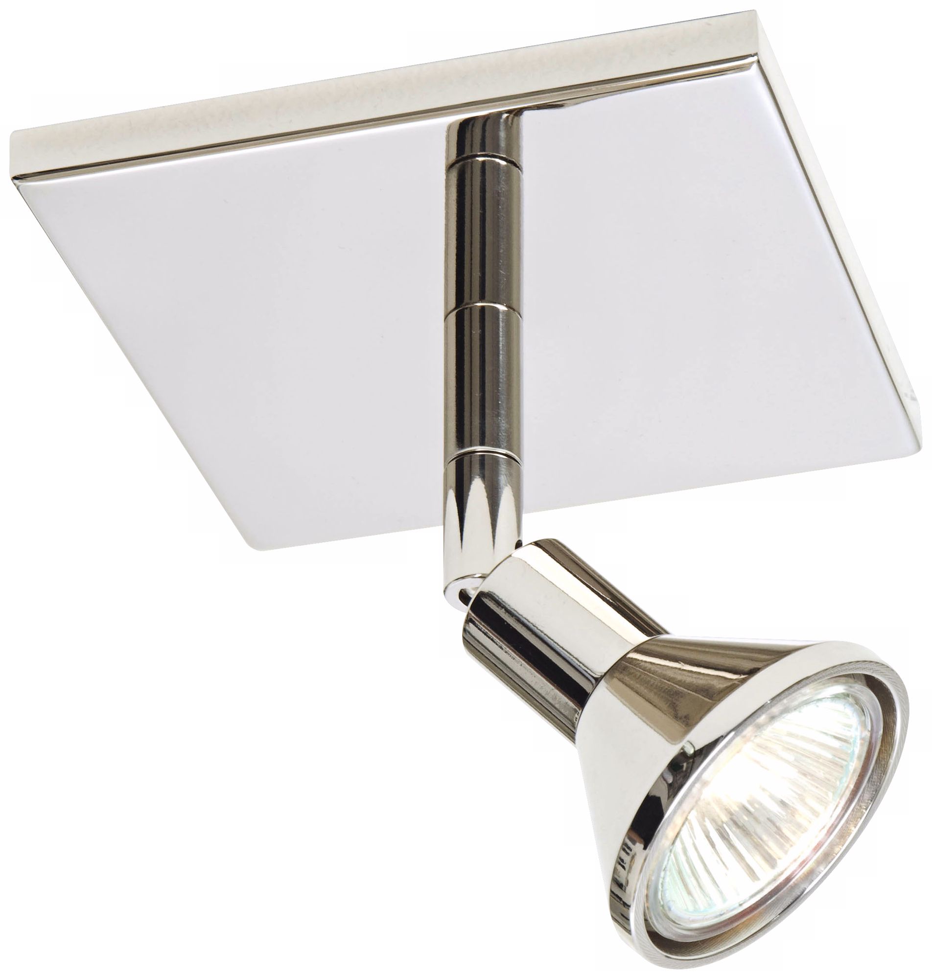 Lichtstar Polished Chrome Square Canopy Spotlight Ceiling Fixture