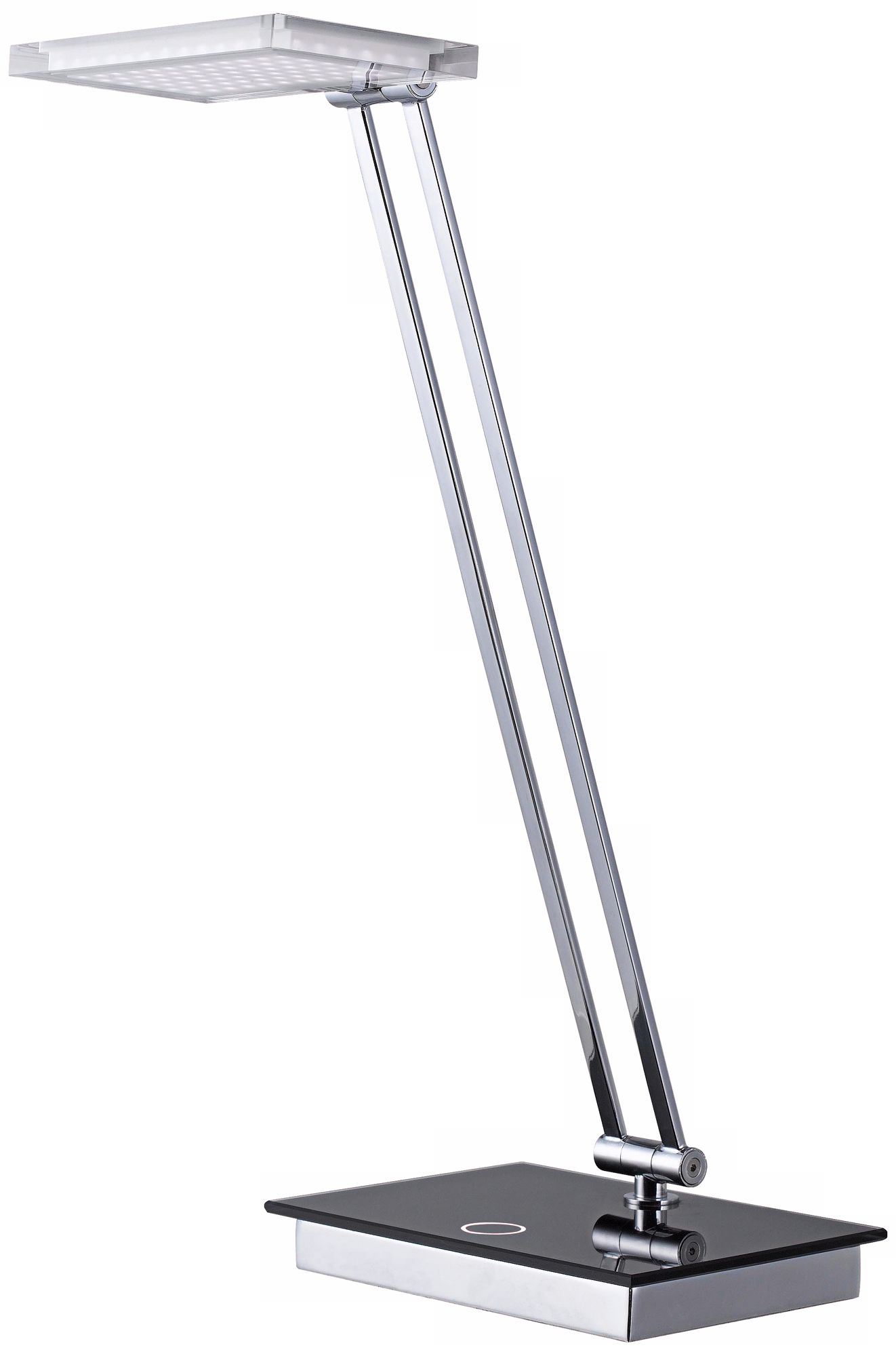 Hanover Flat Head Chrome LED Desk Lamp