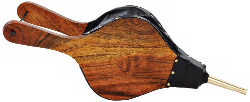 Maple Wood 18 1/2" Wide Fireplace Bellows
