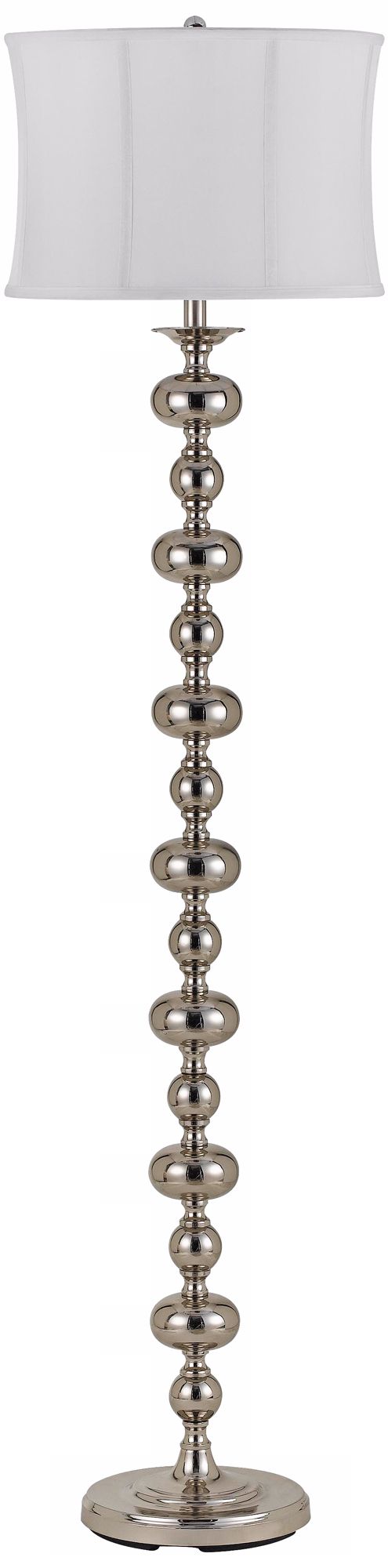 Alta Chrome Finish Metal Floor Lamp