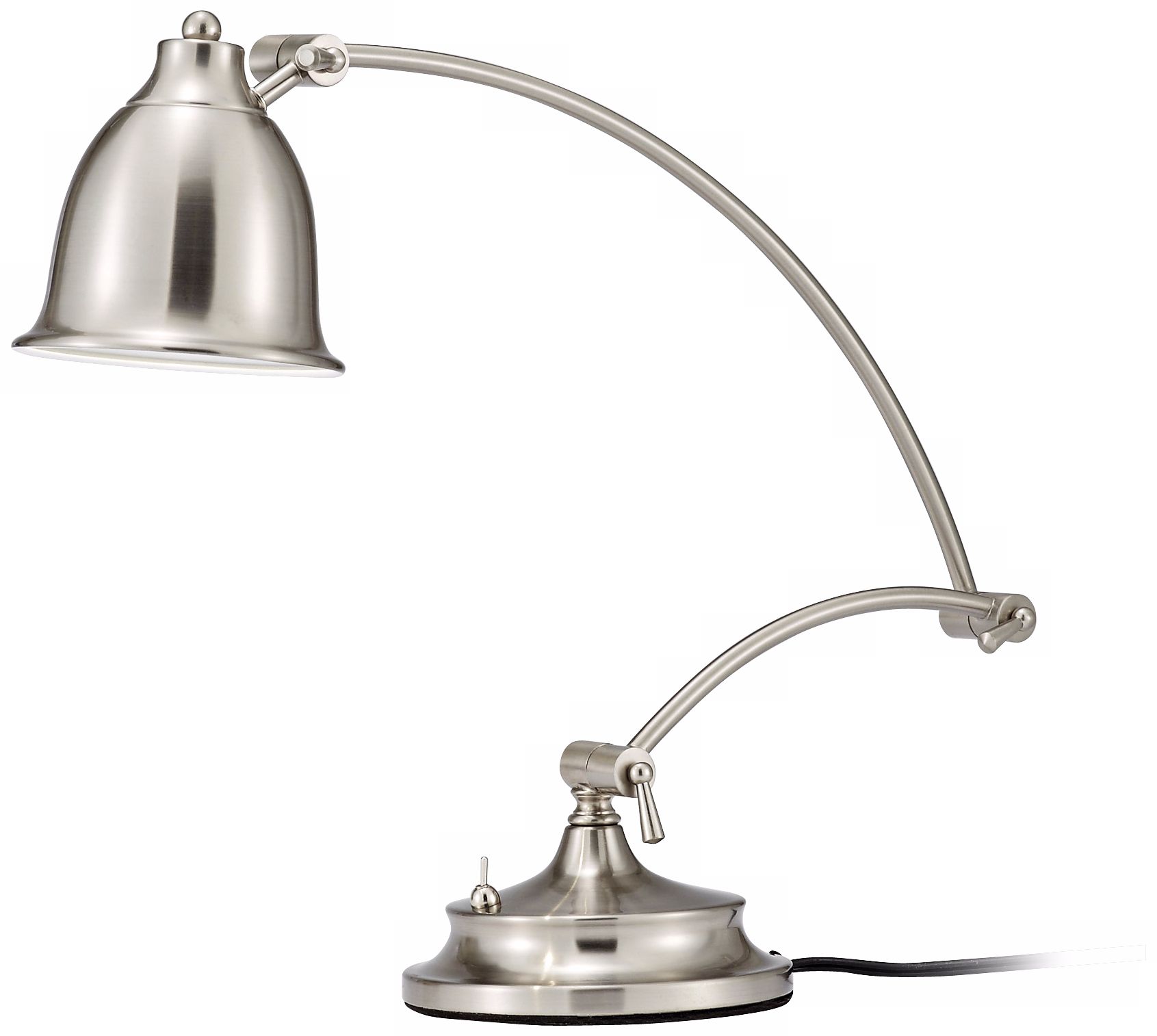 Harbinger Satin Steel LED Desk Lamp