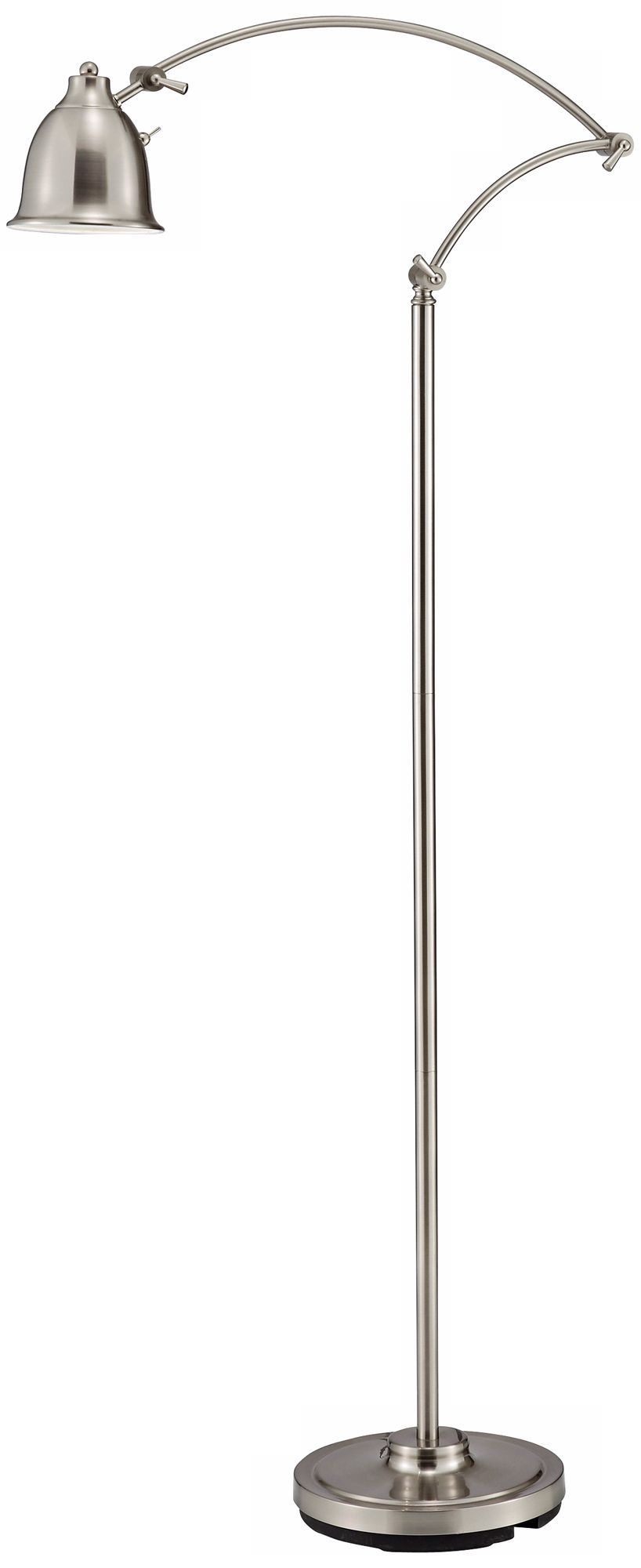Harbinger Satin Steel LED Floor Lamp