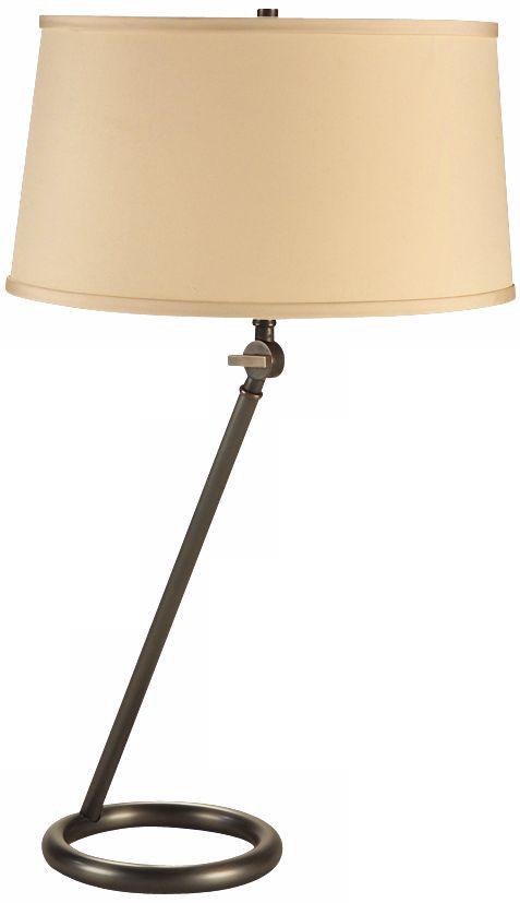 Incline Mission Bronze with Adjustable Shade Table Lamp