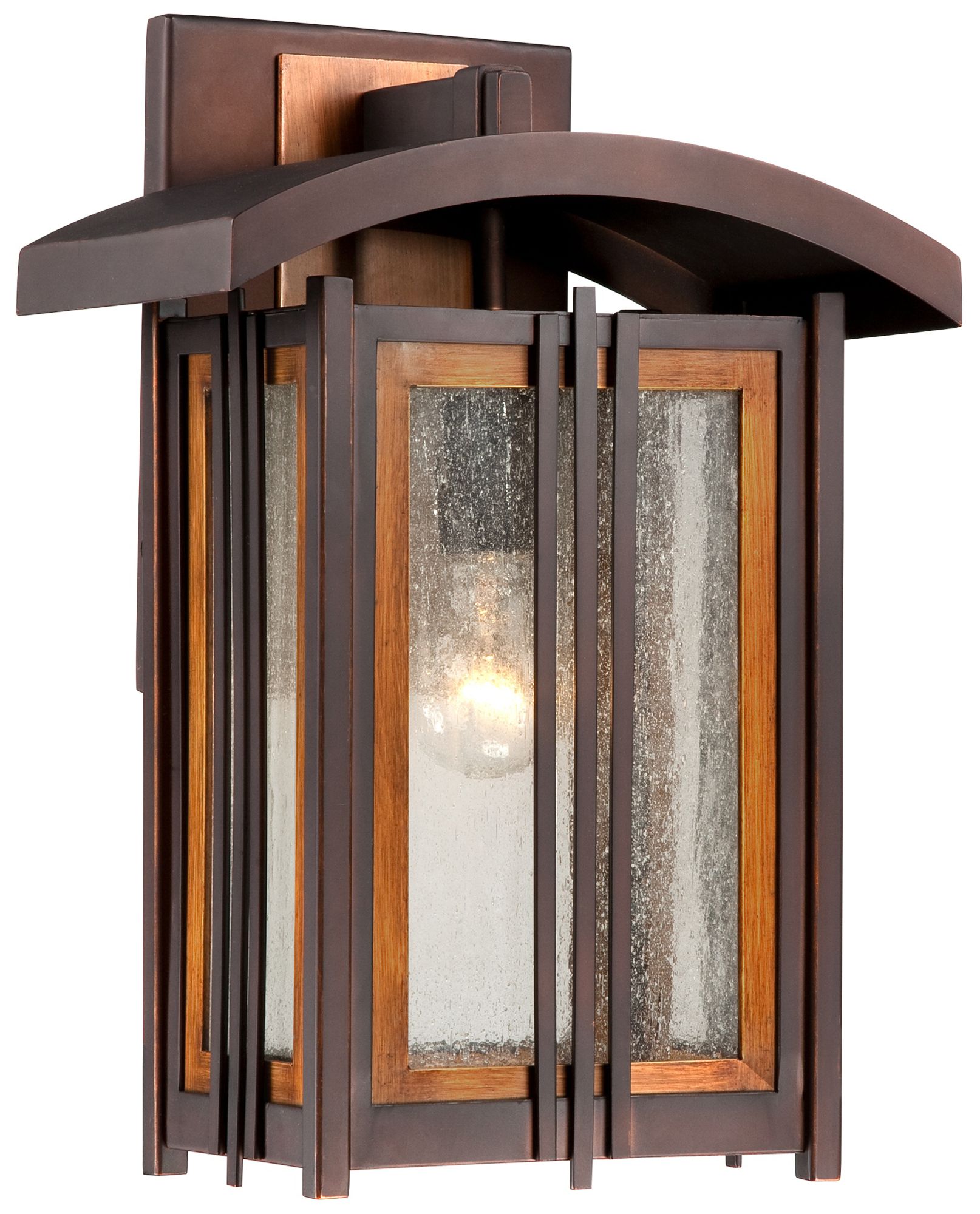 Contemporary 15 1/2" High Bronze Outdoor Wall Light