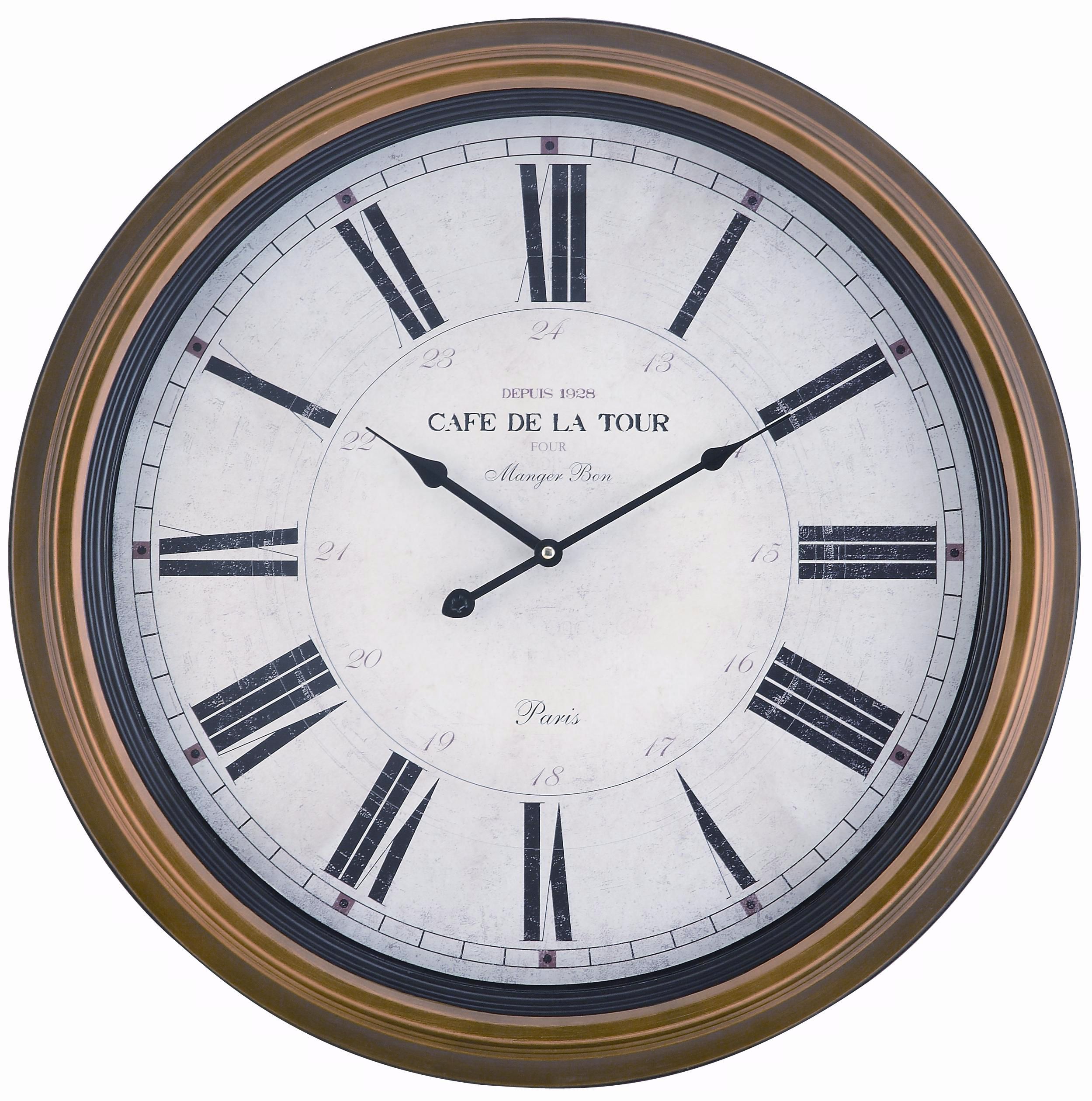 Cooper Classics Henley 24 1/2" Wide Wall Clock