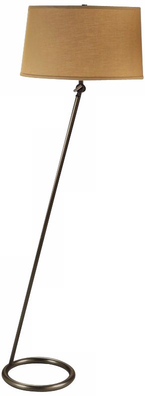 Incline Mission Bronze with Adjustable Shade Floor Lamp
