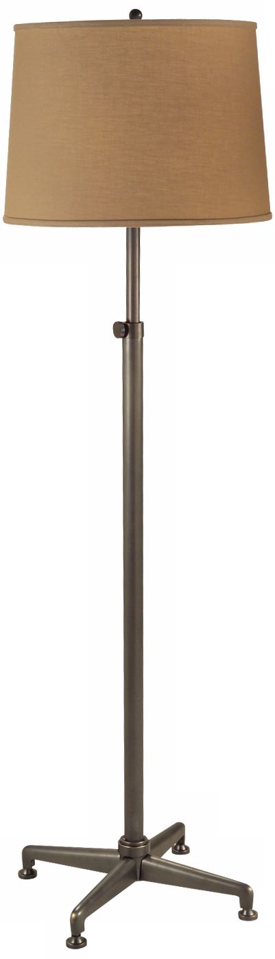 Conception Mission Bronze and Khaki Adjustable Floor Lamp