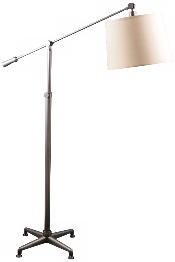 Rincon Industrial Style Mission Bronze Adjustable Floor Lamp