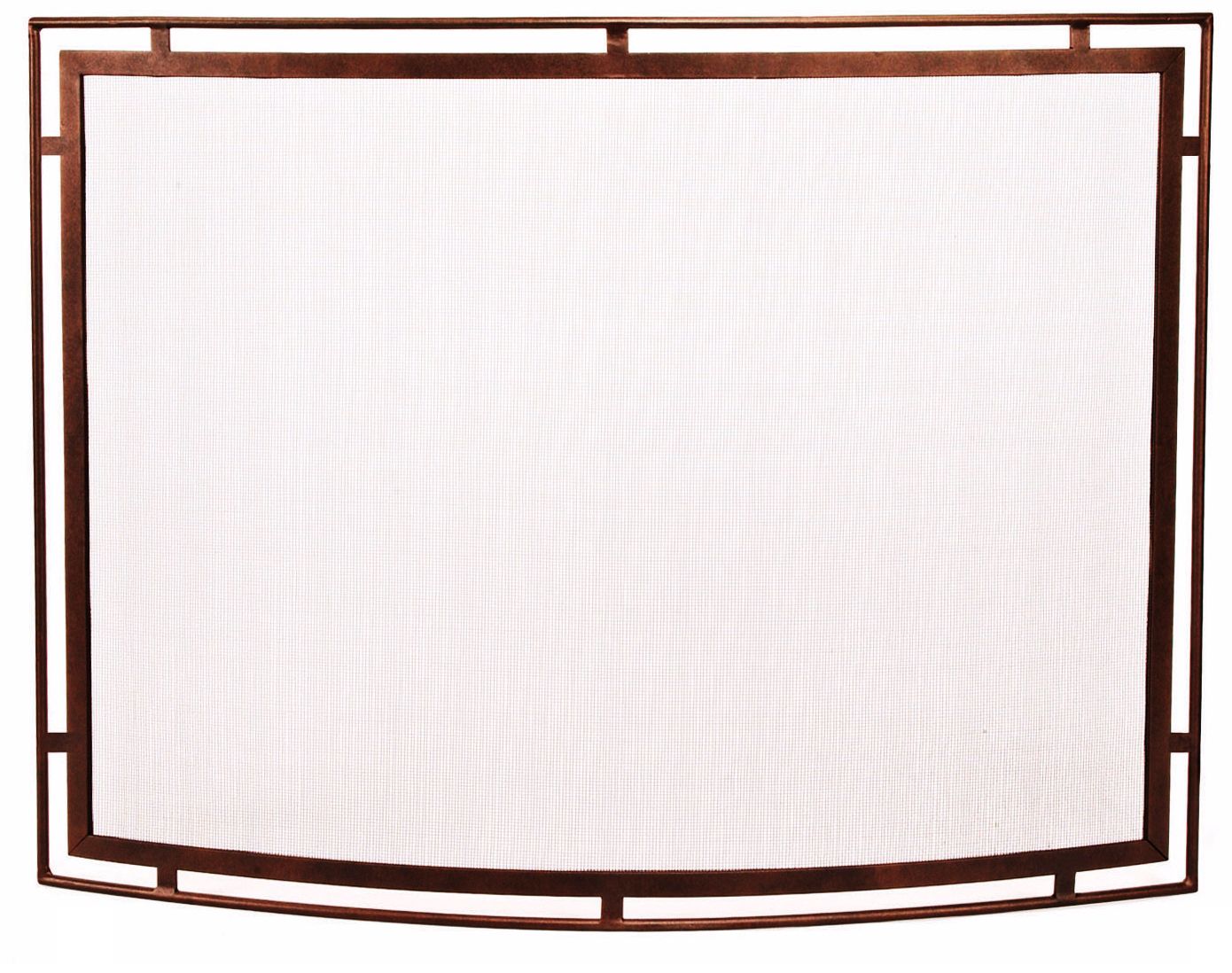 Town and Country 44" Wide Curved Fireplace Screen