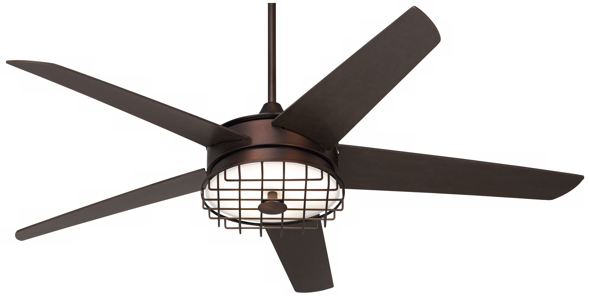 60" Possini Euro Edge II Oil-Rubbed Bronze Ceiling Fan
