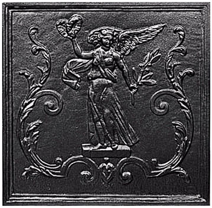 Renommee Fireplace Natural Cast Iron Fireback