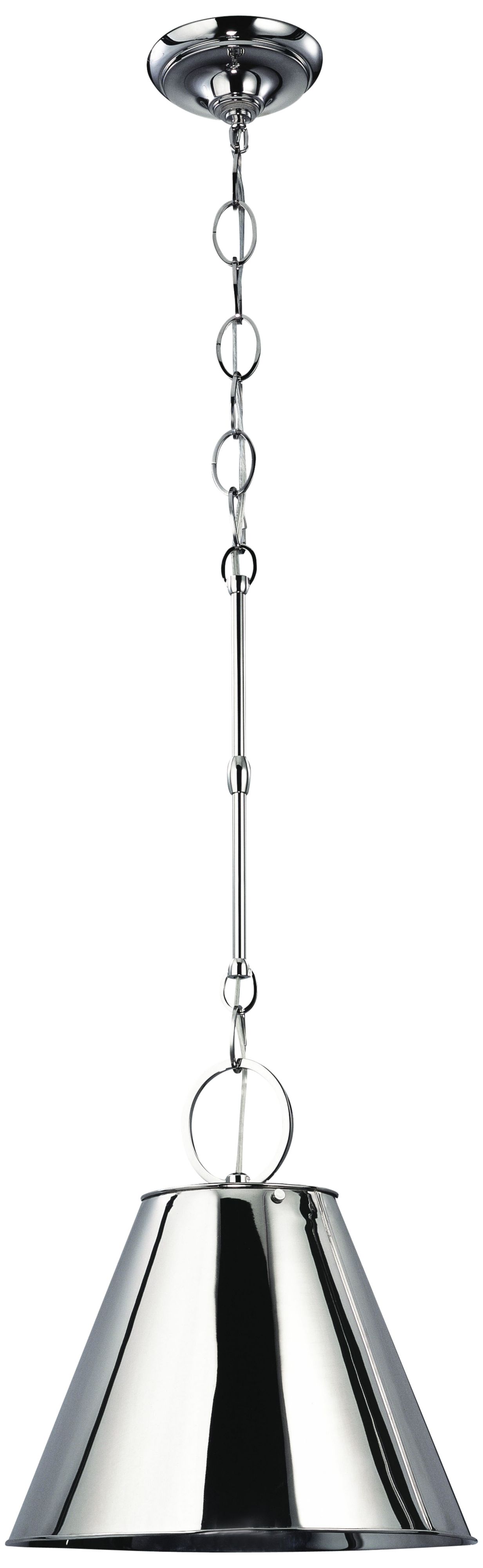 Hudson Valley Altamont 15" Wide Polished Nickel Pendant