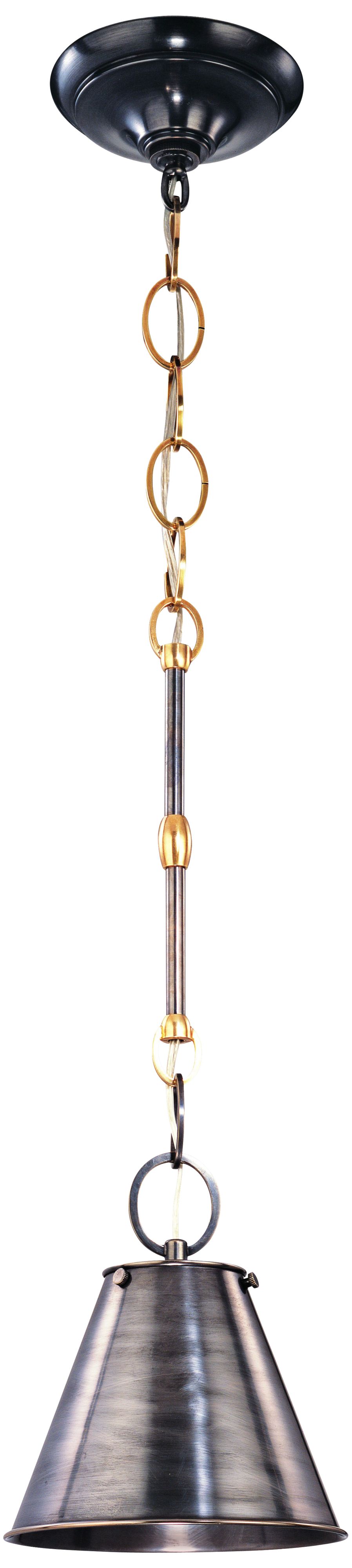 Hudson Valley Altamont 8" Wide Dark Bronze Mini Pendant