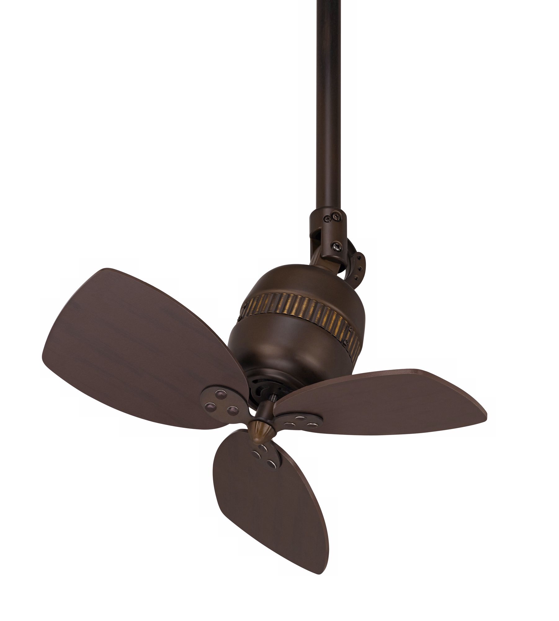 18" Casa Vieja® Cadet Single Motor Bronze Ceiling Fan