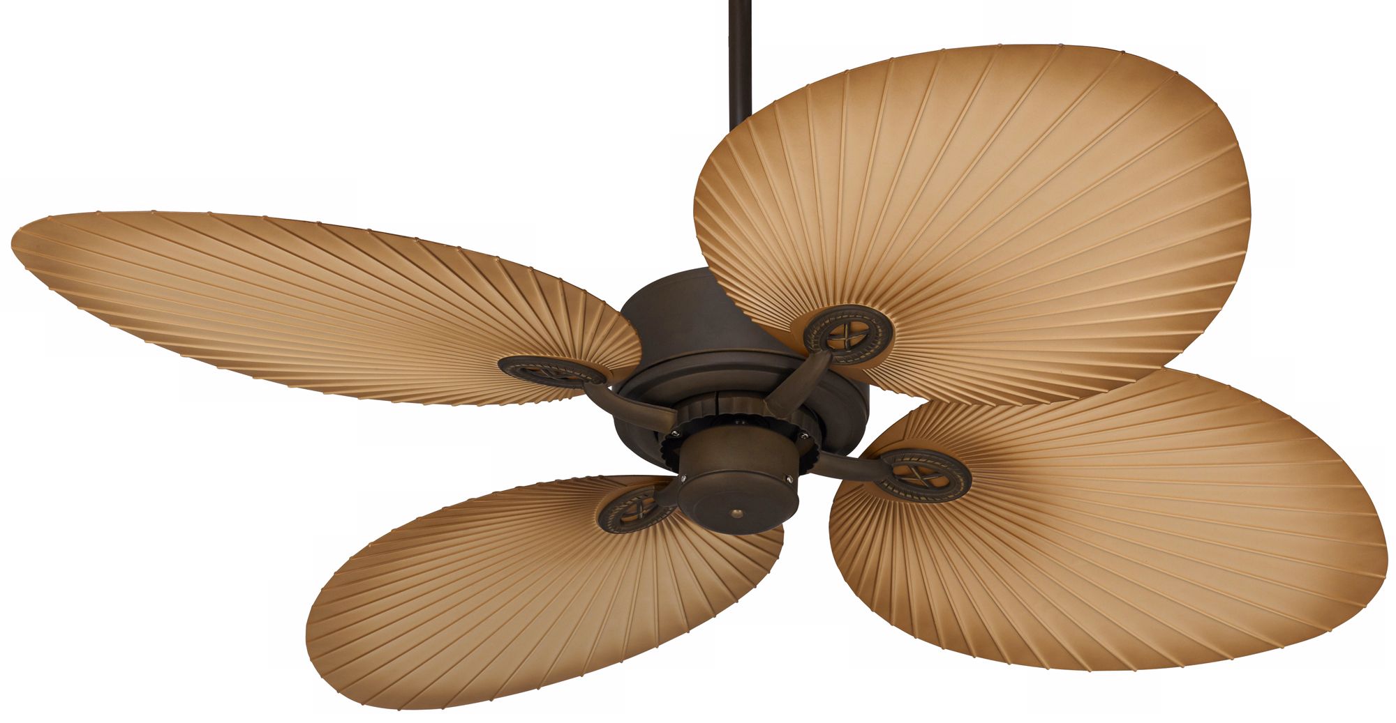 52" Casa Vieja Aerostat Wide Palm Outdoor Ceiling Fan