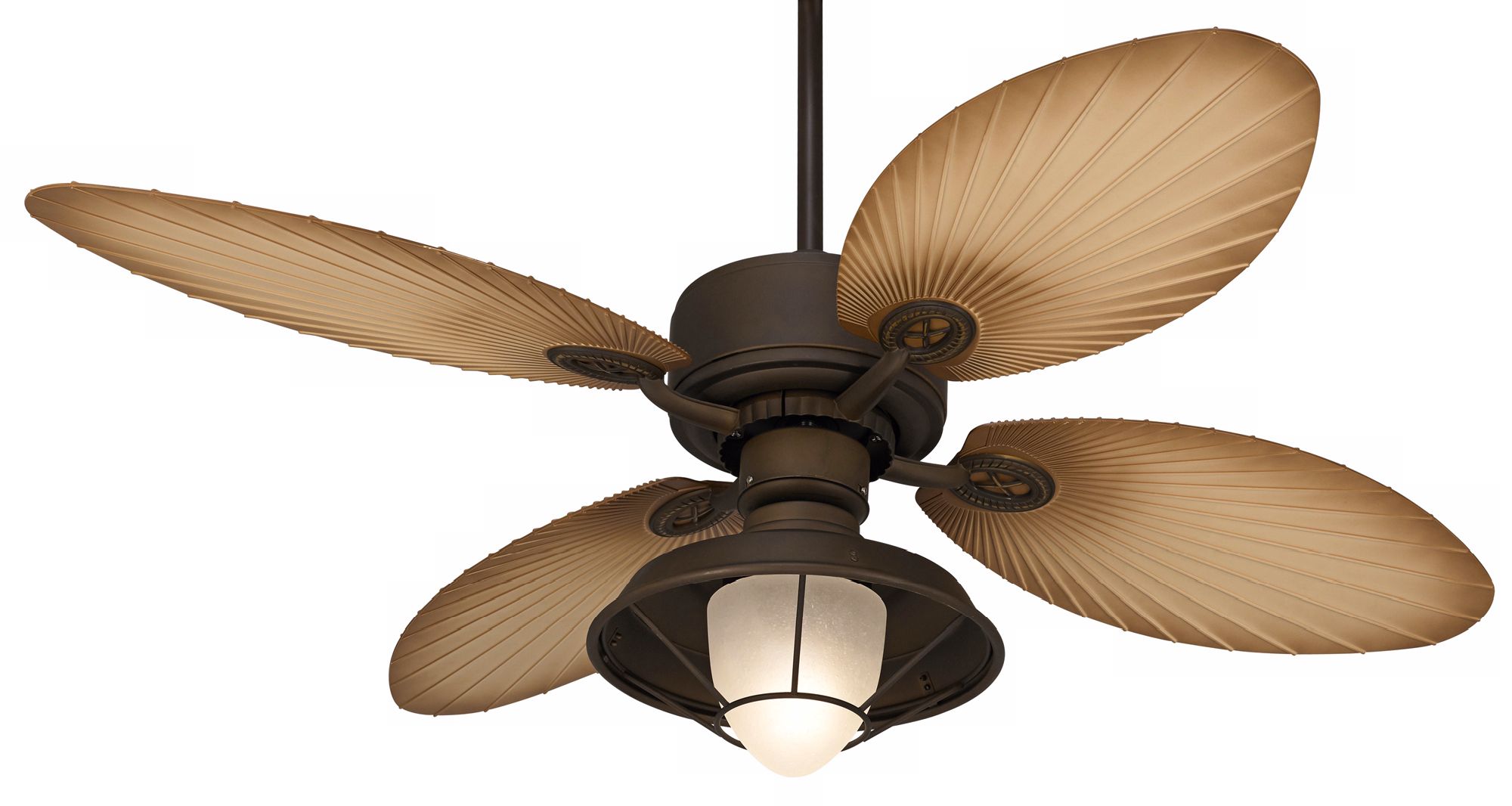 52" Casa Vieja Aerostat Palm Outdoor Ceiling Fan