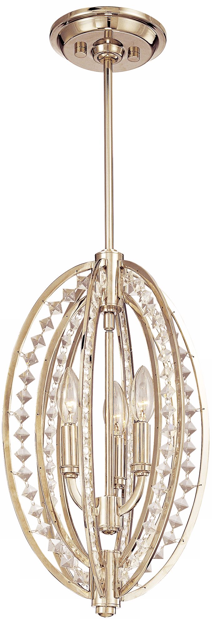 Troy Lighting Collins 11 1/4" Wide Crystal Mini Pendant