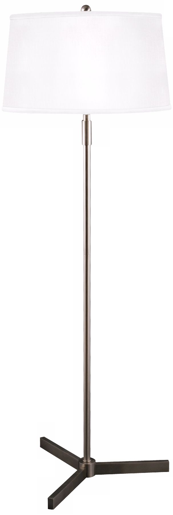 Tripoli Satin Nickel Three Leg Floor Lamp