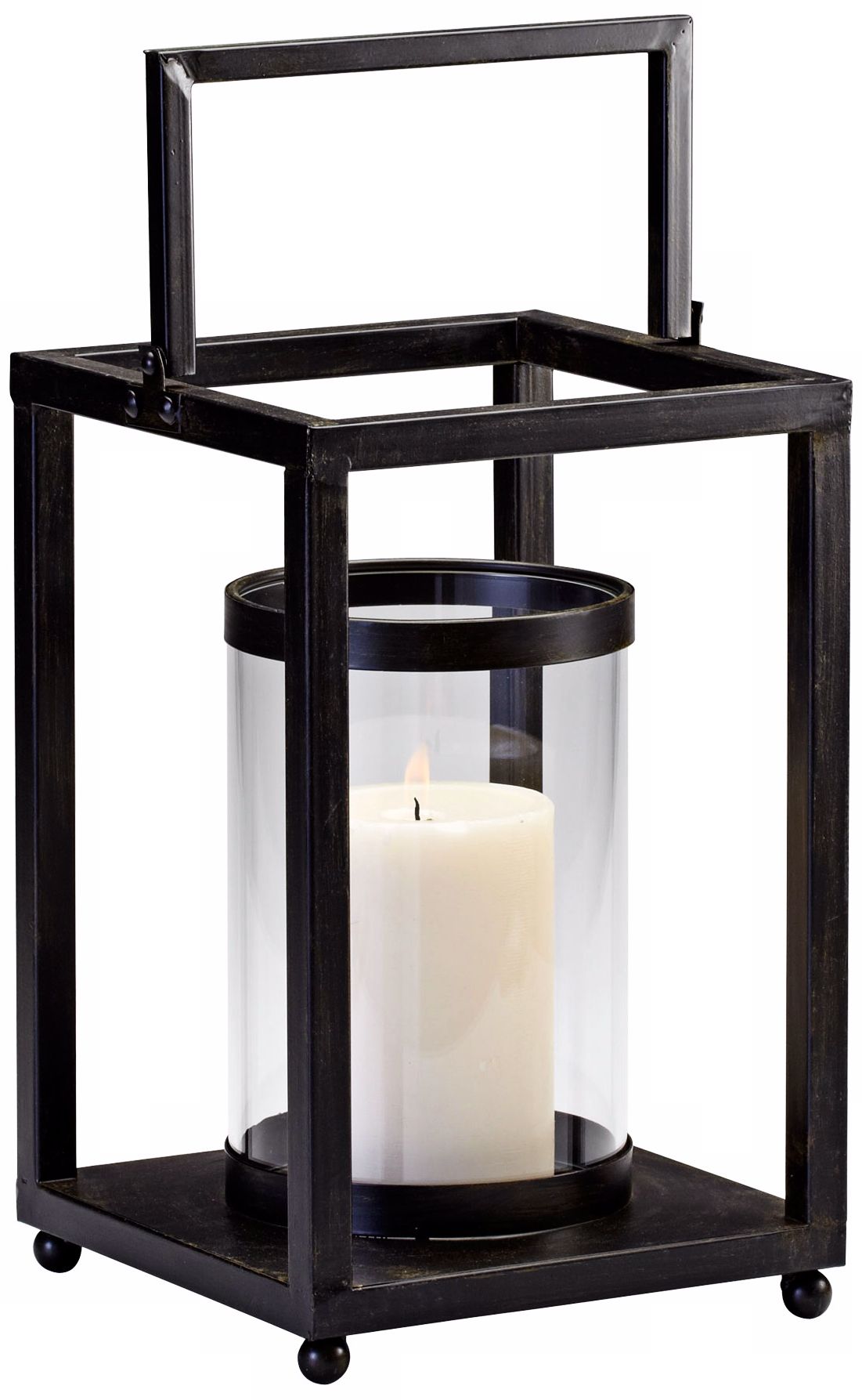 Oregon Rustic Verde Iron Candle Holder