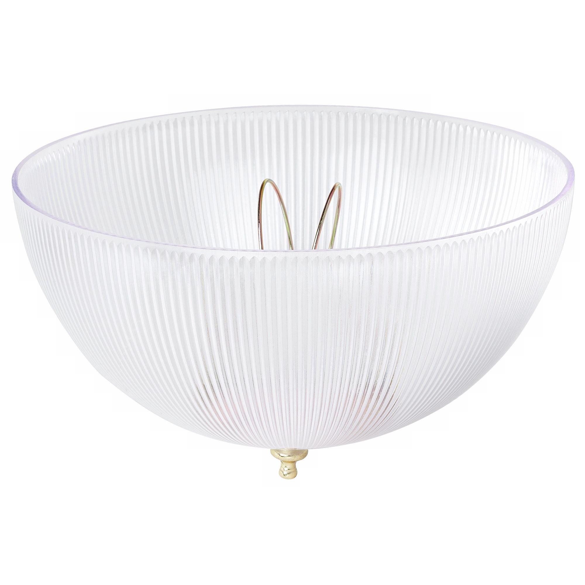 Acrylic Translucent Dome Clip-On Ceiling Shade