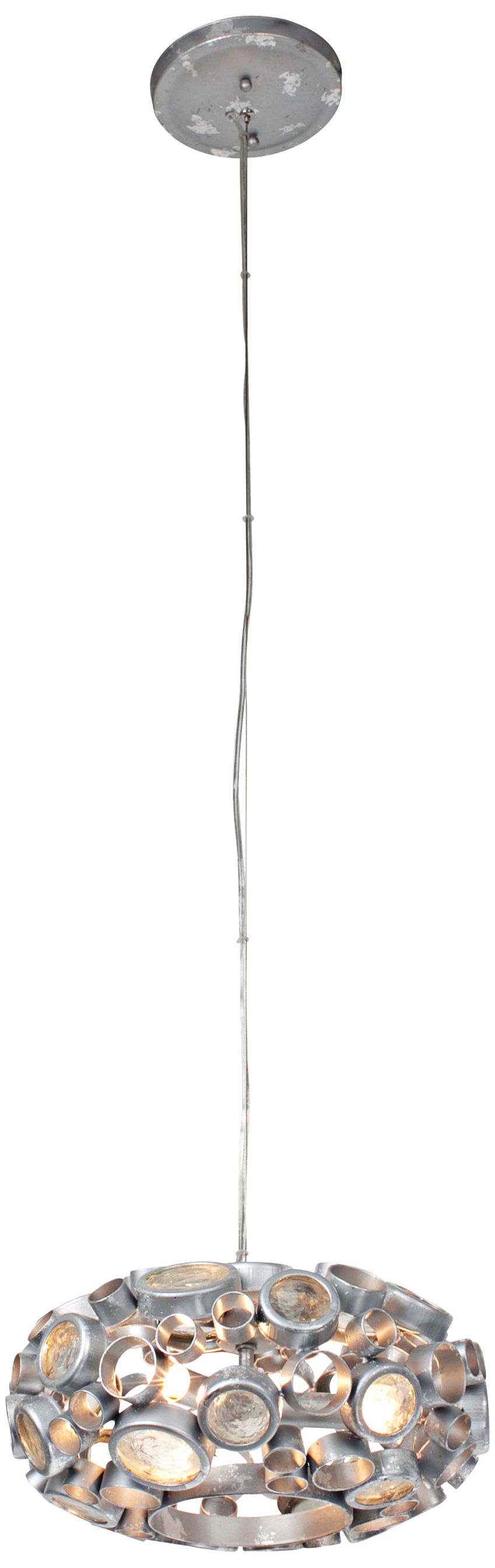 Varaluz Fascination Nevada 11" Reclaimed Glass Chandelier