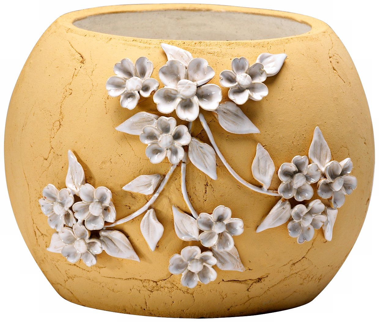 Lily 8 3/4" High Terra Cotta Decorative Planter