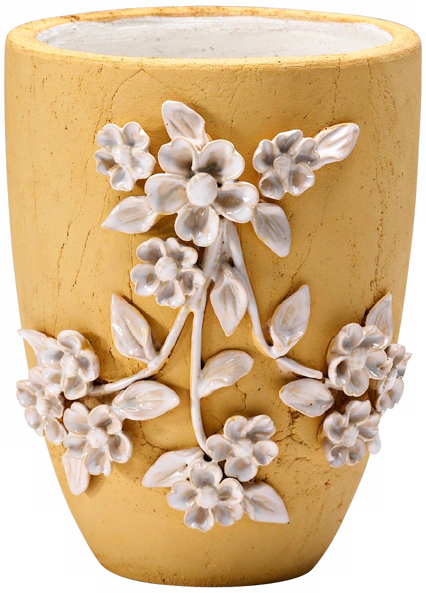 Lucy 8 1/4" High Terra Cotta Decorative Planter