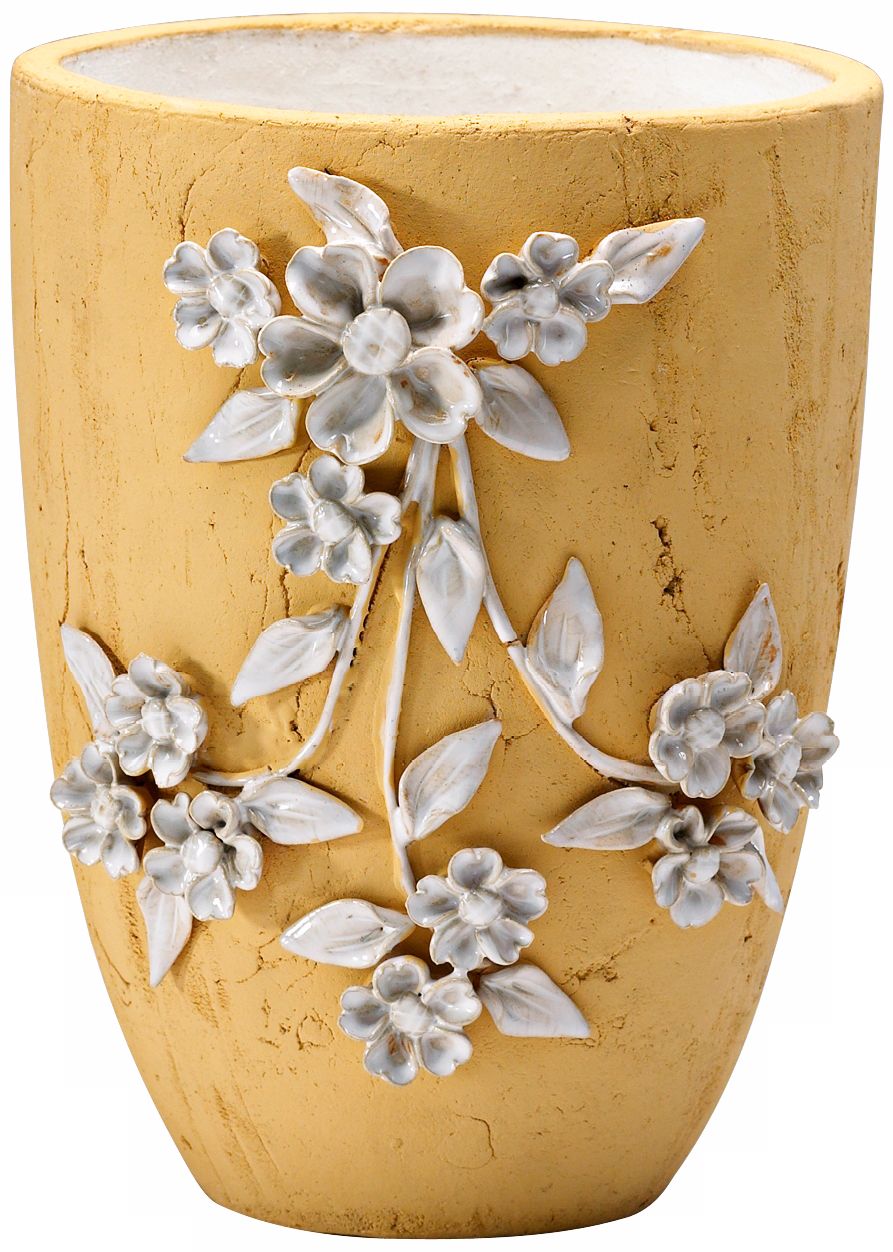 Lucy 10 1/4" High Terra Cotta Decorative Planter