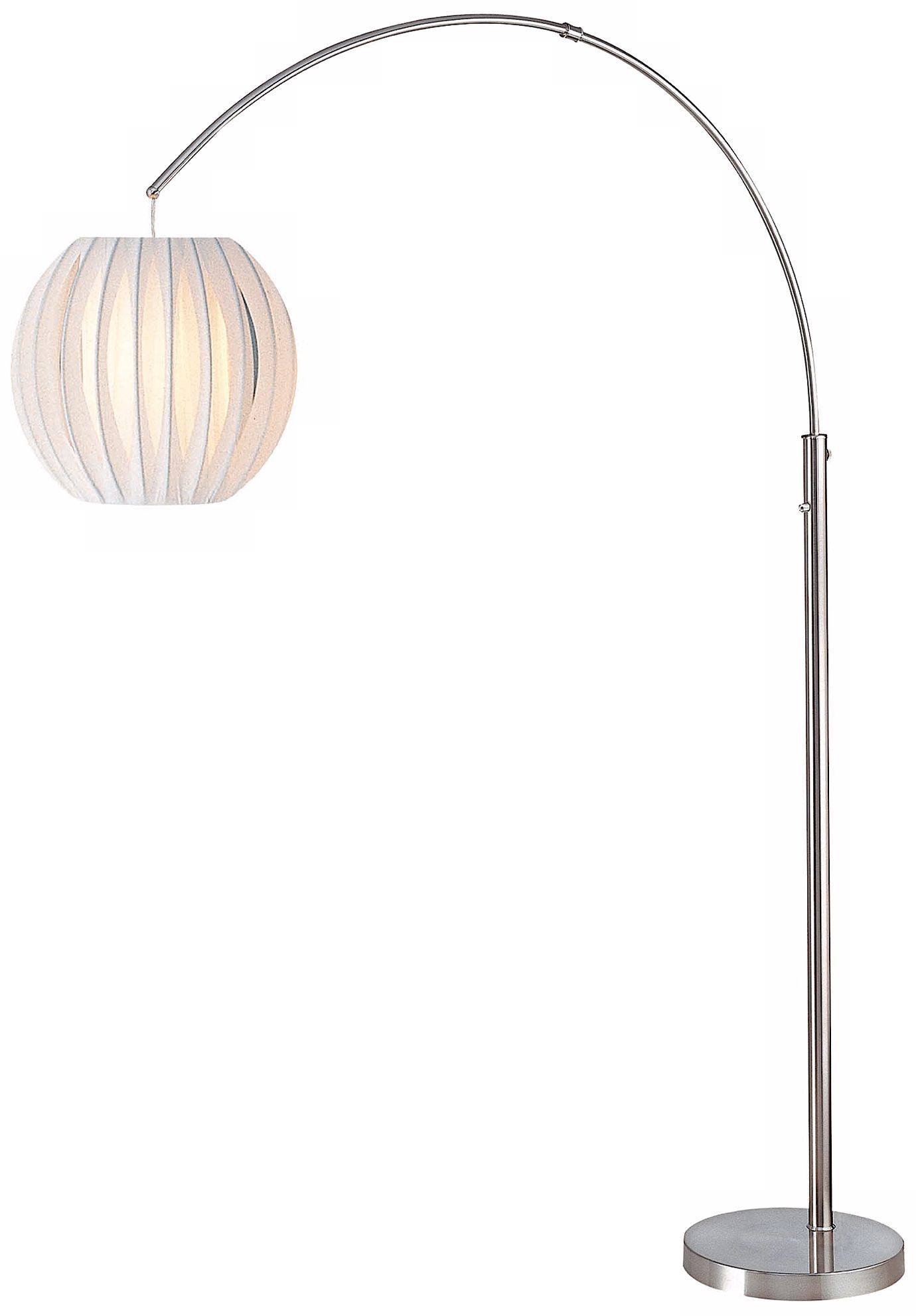 Lite Source Deion Single Light Hanging Arc Floor Lamp