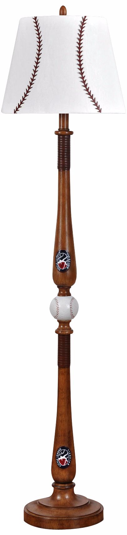 Kidd Valley Baseball Bat Floor Lamp