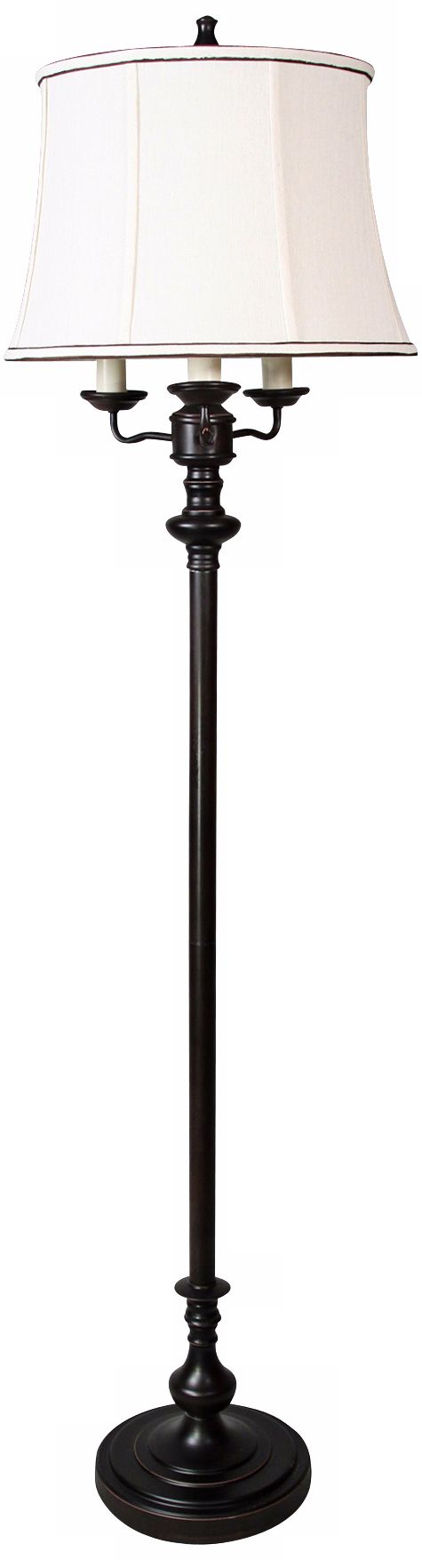 Barton Bronze 4-Light Floor Lamp