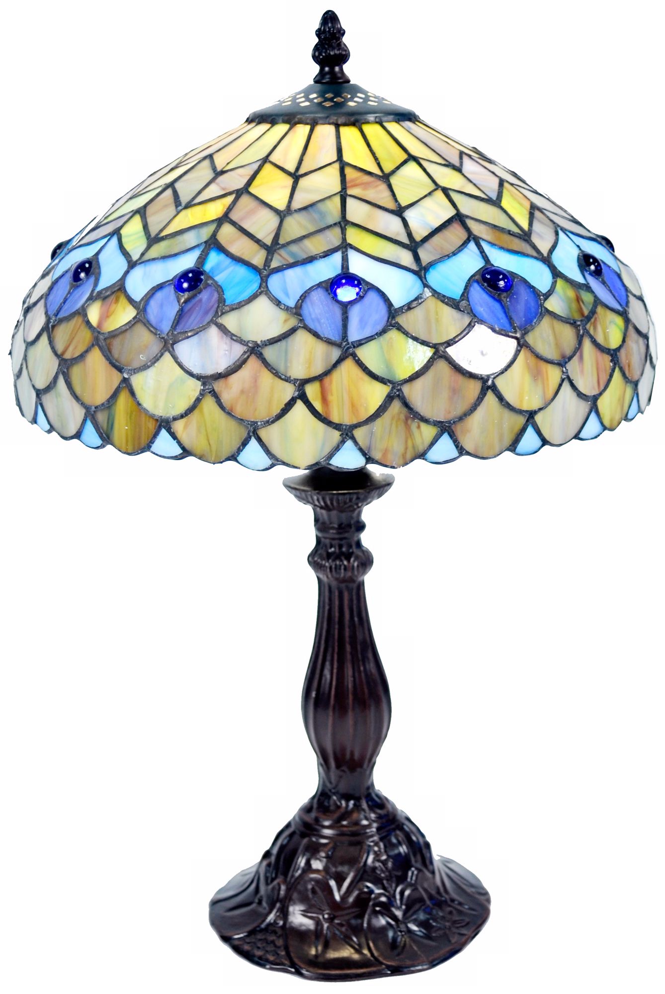 Sofia Tiffany Style Accent Table Lamp