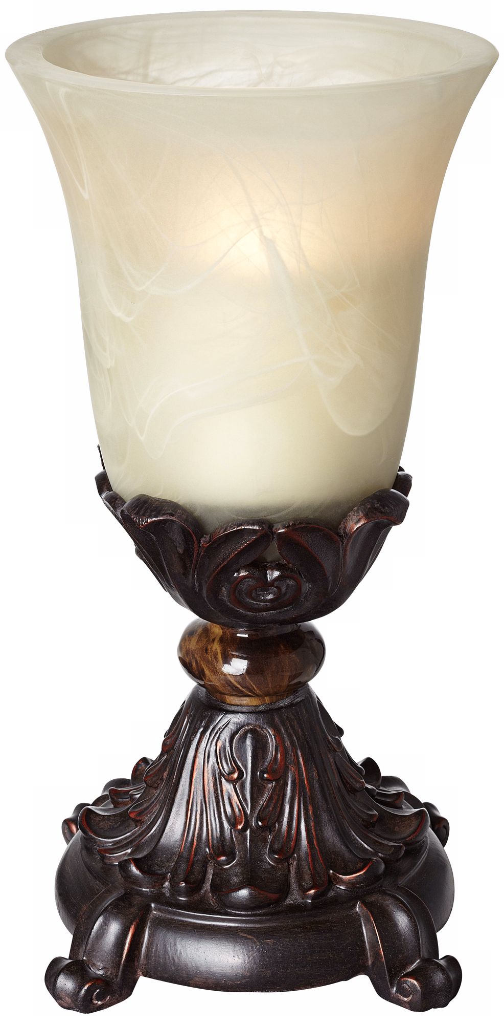 Bronze Acanthus Candle Holder