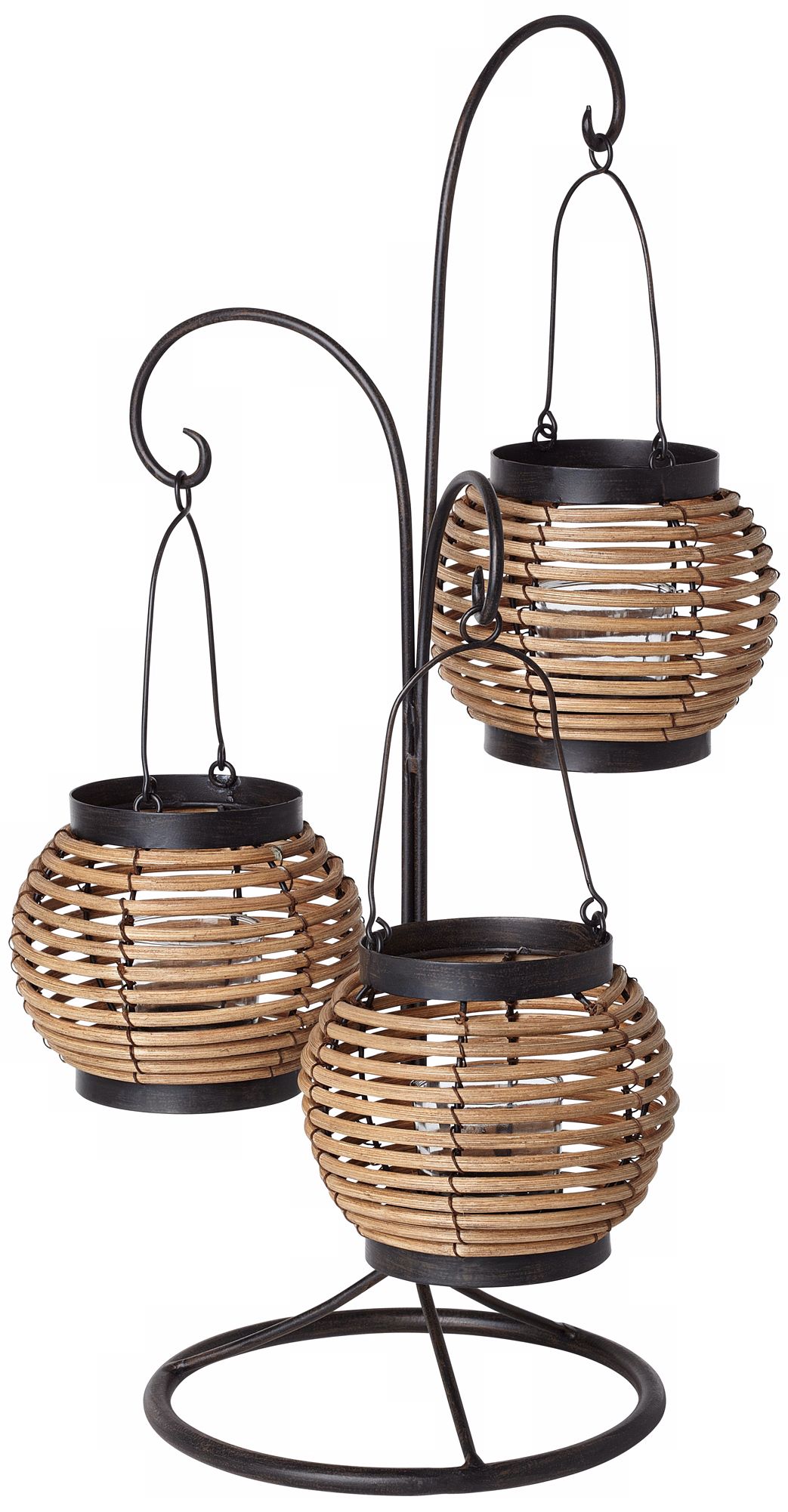 Three Tier Hanging Basket Candle Holder